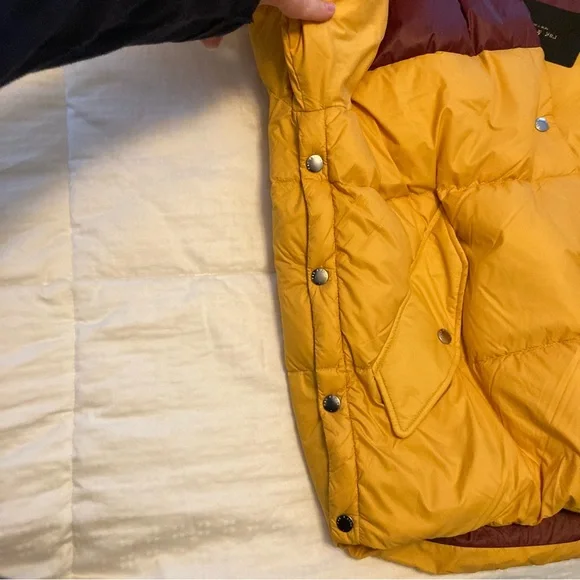 NWT Rag & Bone Joelle Ladies Down winter puffer Jacket Coat Medium M 70s Retro - Picture 9 of 14